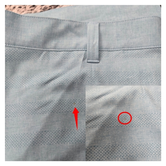 NWT Travis Mathew Men Sz 42 Blue Lake Powell 4-Way Stretch Quick Dry Golf Shorts - Picture 5 of 13